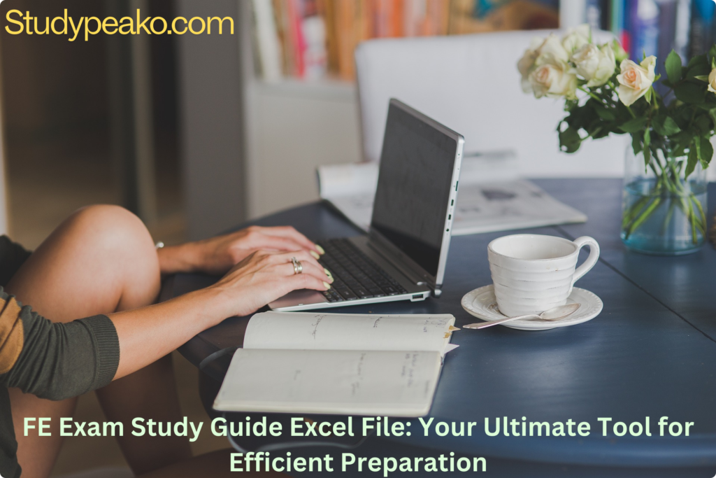 Fe exam study guide excel file your ultimate tool for efficient